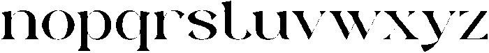 Faleys Regular otf (400) Font LOWERCASE