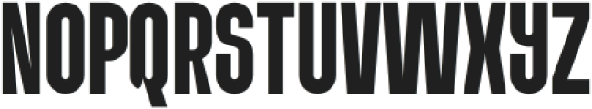 Falgard Regular otf (400) Font UPPERCASE