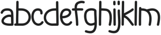 Falinety Regular otf (400) Font LOWERCASE
