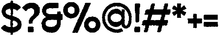 Falkenberg Rough Texture otf (400) Font OTHER CHARS