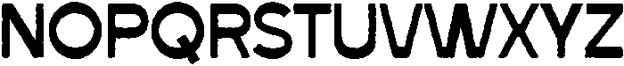 Falkenberg Rough Texture otf (400) Font UPPERCASE
