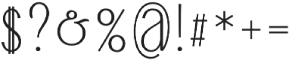 Falkin Script Upright otf (400) Font OTHER CHARS