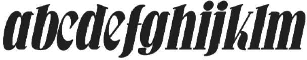 Falkin Serif Bold Italic otf (700) Font LOWERCASE