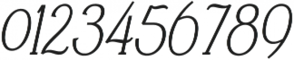 Falkin Serif Italic otf (400) Font OTHER CHARS
