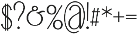 Falkin Serif otf (400) Font OTHER CHARS