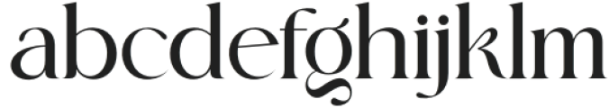 Falkirg Regular otf (400) Font LOWERCASE