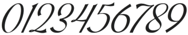 Falkosta Italic otf (400) Font OTHER CHARS