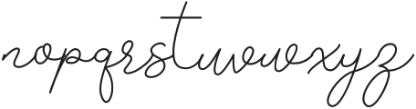 Fall Holiday Script otf (400) Font LOWERCASE