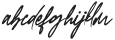 FaloneyScript-Regular otf (400) Font LOWERCASE
