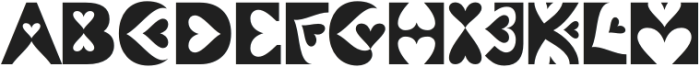 Falove-Regular otf (400) Font UPPERCASE