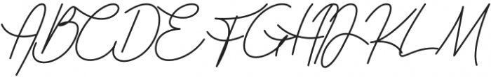Falsetto Signature Regular otf (400) Font UPPERCASE