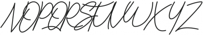 Falsetto Signature Regular otf (400) Font UPPERCASE