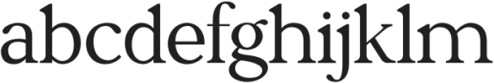 Fambrey Regular otf (400) Font LOWERCASE