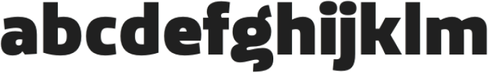 Famiar Black otf (900) Font LOWERCASE