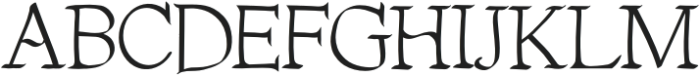 Familiar Ink Regular otf (400) Font UPPERCASE