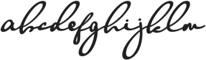 Family-Bold otf (700) Font LOWERCASE