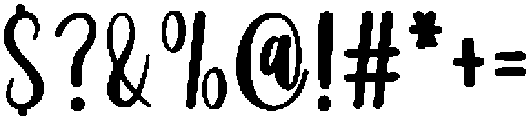 Family Calligraphy Regular otf (400) Font OTHER CHARS