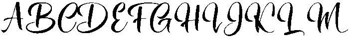Family Calligraphy Regular otf (400) Font UPPERCASE