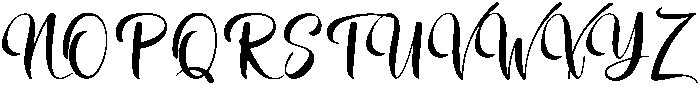 Family Calligraphy Regular otf (400) Font UPPERCASE