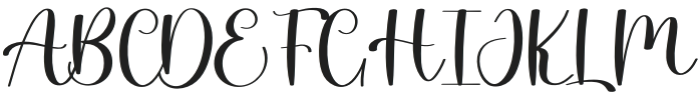 Family Delighful Regular otf (400) Font UPPERCASE