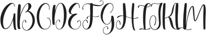 Family Hug otf (400) Font UPPERCASE