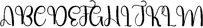 Family Regular otf (400) Font UPPERCASE