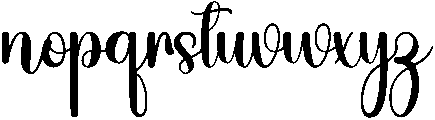 Family Regular otf (400) Font LOWERCASE