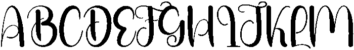 Family Regular otf (400) Font UPPERCASE