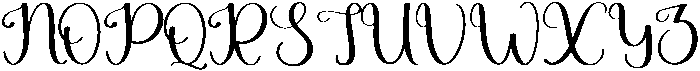 Family Regular otf (400) Font UPPERCASE
