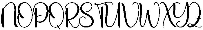 Family Regular otf (400) Font UPPERCASE