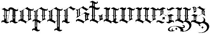 Family Regular otf (400) Font LOWERCASE