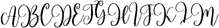 Family Regular otf (400) Font UPPERCASE