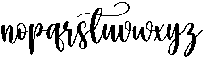 Family Regular otf (400) Font LOWERCASE