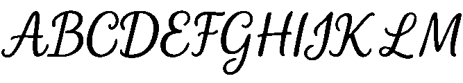 Family Regular otf (400) Font UPPERCASE