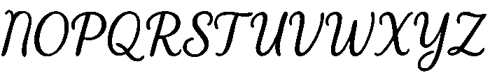 Family Regular otf (400) Font UPPERCASE