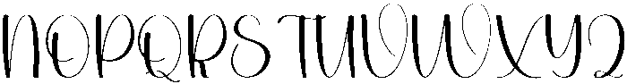 Family Signature Regular otf (400) Font UPPERCASE