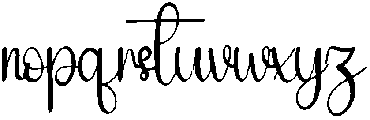 Family Vacation Regular otf (400) Font LOWERCASE