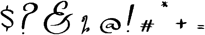 Family otf (400) Font OTHER CHARS
