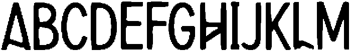 Famo ttf (400) Font UPPERCASE
