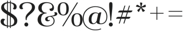 Famosa Regular otf (400) Font OTHER CHARS