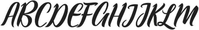 Fanatic ttf (400) Font UPPERCASE