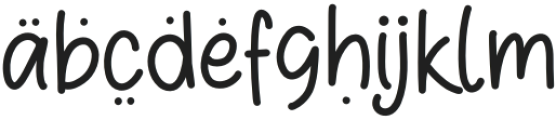 FancyBear otf (400) Font LOWERCASE