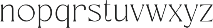 Fancyou Light otf (300) Font LOWERCASE