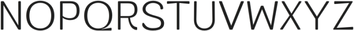 Fangled ExtraLight otf (200) Font UPPERCASE