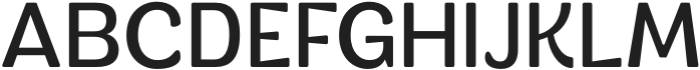 Fangled Regular otf (400) Font UPPERCASE