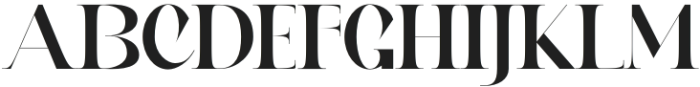 Fankown Regular otf (400) Font UPPERCASE