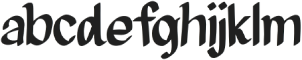 Fannie Regular otf (400) Font LOWERCASE