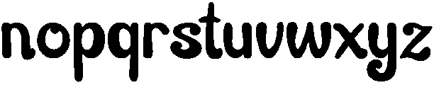 Fantasia Regular otf (400) Font LOWERCASE