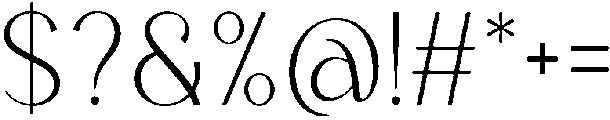 Fantasia otf (400) Font OTHER CHARS