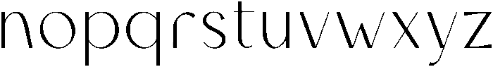 Fantasia otf (400) Font LOWERCASE